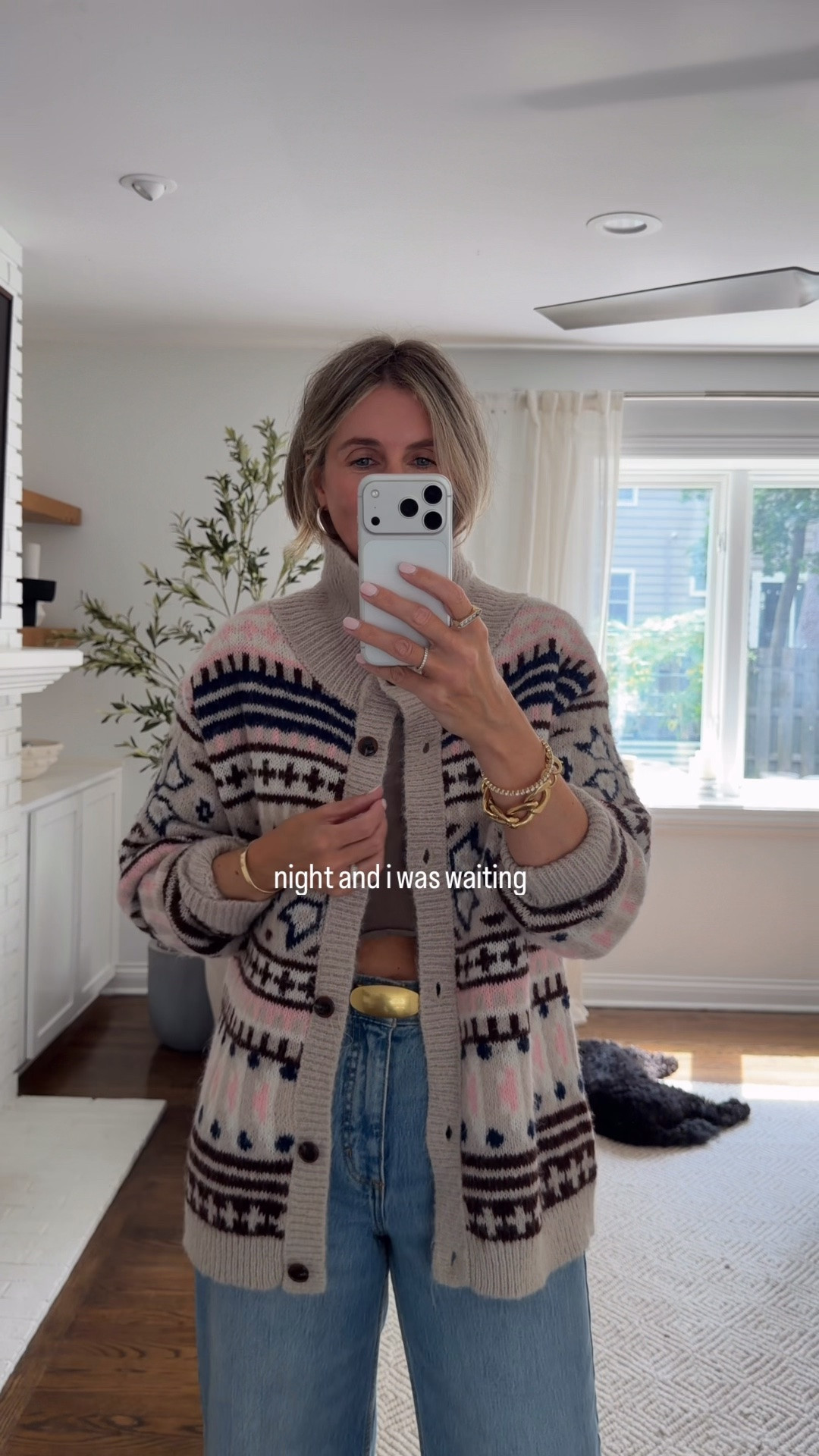 free people or target? 👀

wearing large cardigan // size 6 jeans.

it’s been hard to contain my excitement over this beauty! how bloody cool is this fair isle cardigan. the high funnel neck. the color combo. cute over jeans, but can you imagine this over a delicate neutral mini dress and knee highs?! 😮‍💨 

and yessssss, i know summer isn’t over… BUT this guy is going to fly and i don’t want you to miss out! 

fall style. target style. target fall style. fall cardigan. sweater weather. fall cardigan. fair isle cardigan. effortless style.

#LTKootd #LTKSeasonal #LTKOver40