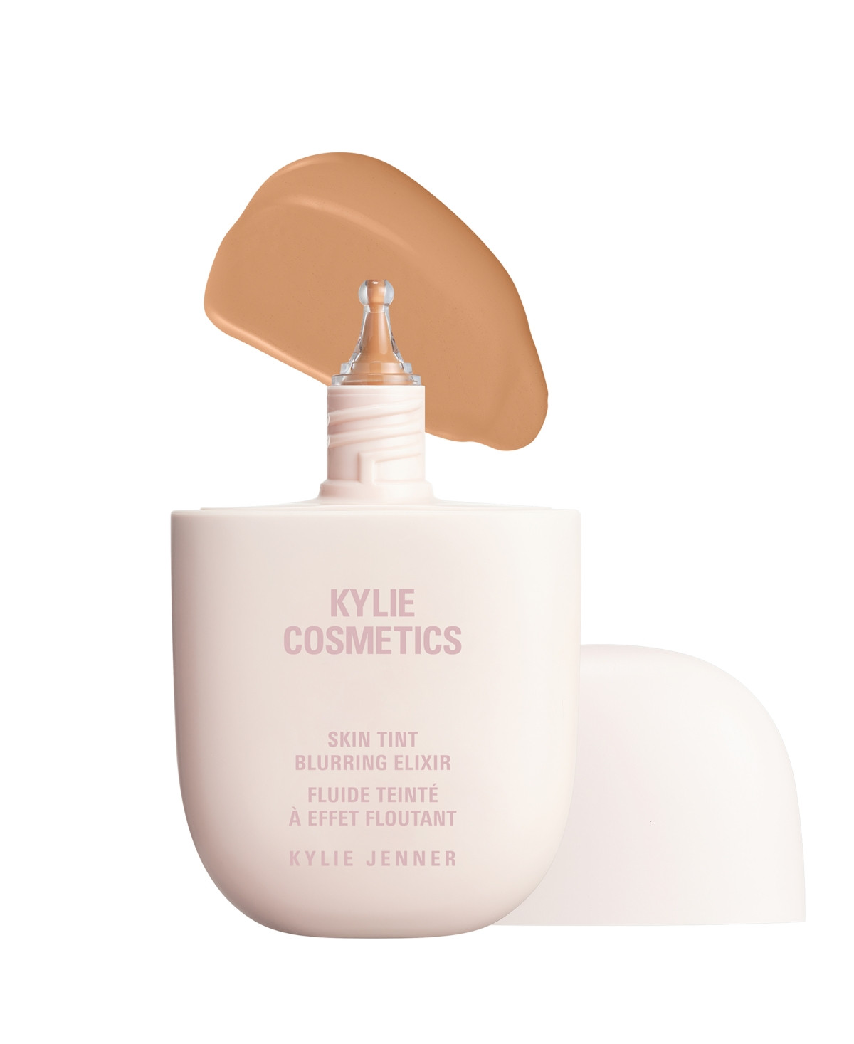 Kylie Cosmetics Skin Tint Blurring Elixir Foundation, 1 oz. - 5W (medium with warm peachy undertones) | Macy's