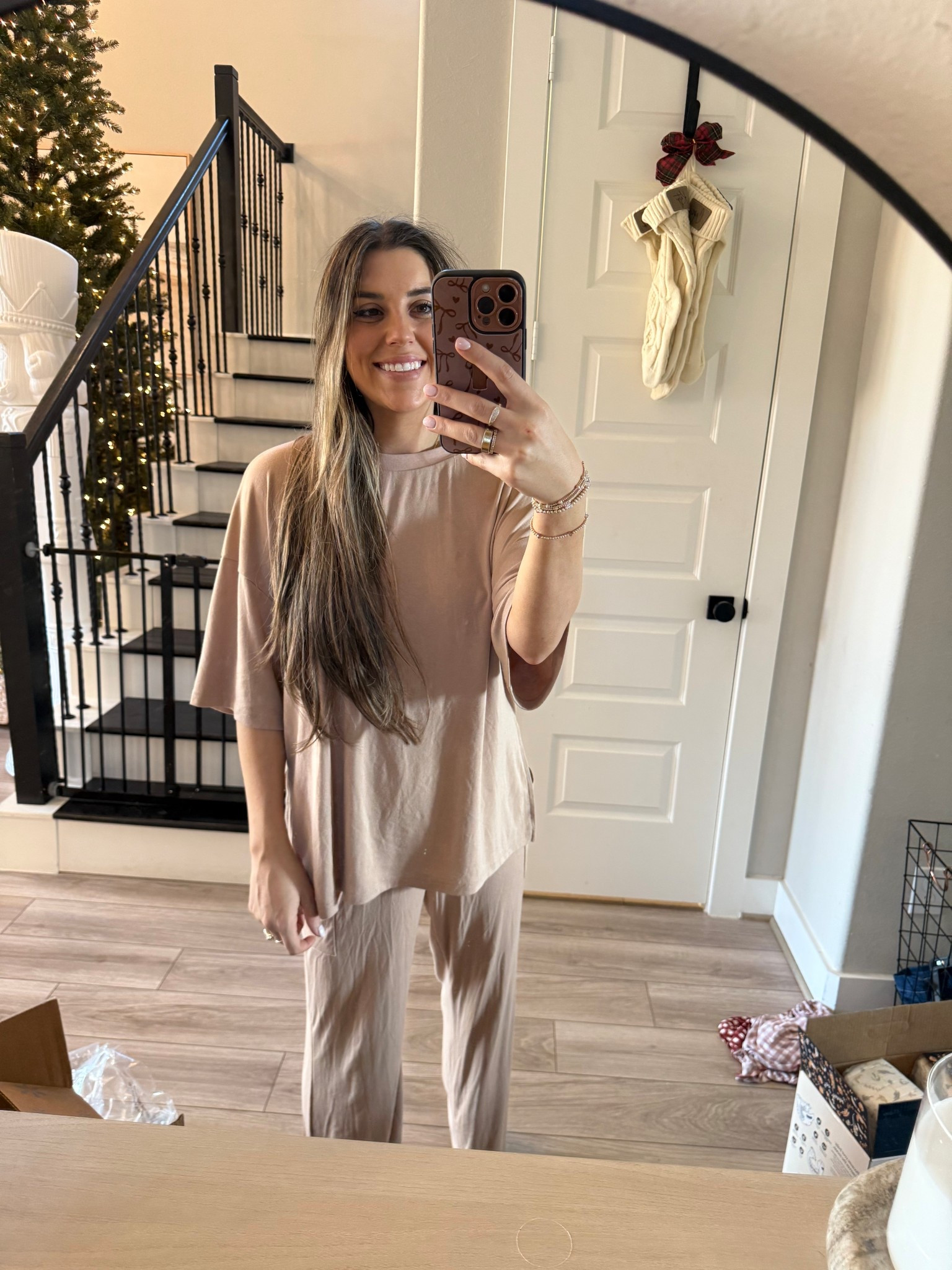 Comfy and so easy to throw on! Feels like pajamas, but could be styled to go out for errands etc!

#LTKootd #LTKgrwm