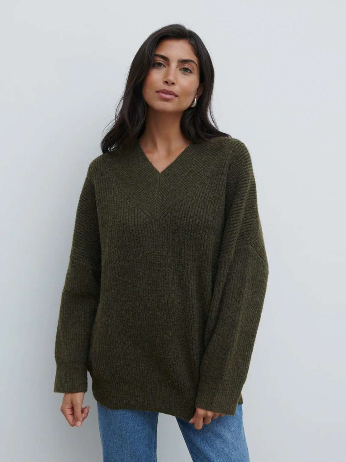 Jovie Oversized Rib Knit Jumper | Pretty Lavish (UK)