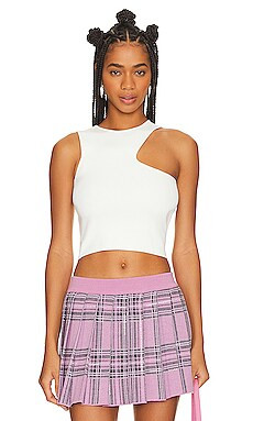 superdown Nora Cutout Top in White from Revolve.com | Revolve Clothing (Global)