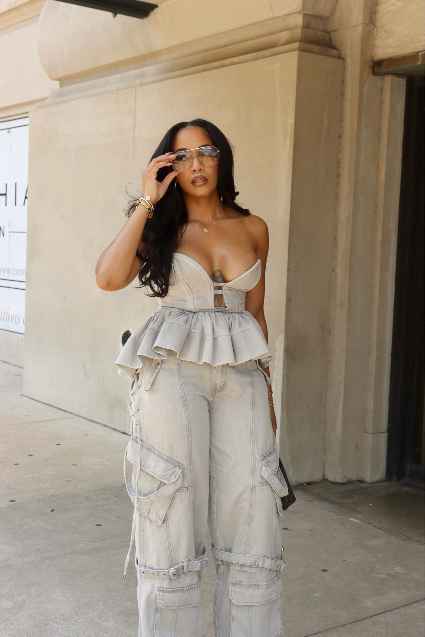 This denim 2 piece set just restocked in 3 different colors! Grey, green, and blue denim🤗

#LTKdayinmylife #LTKootd #LTKBeauty