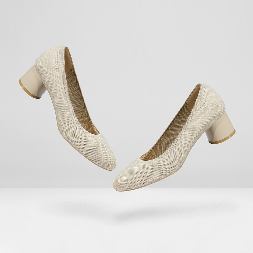 Round-Toe Chunky Heels | VIVAIA