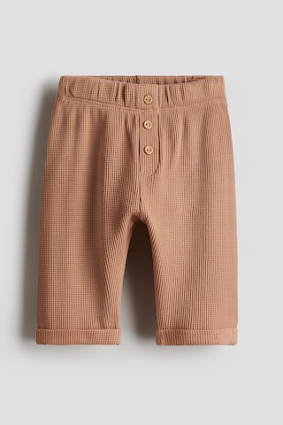 H & M - Waffled Jersey Pants - Orange | H&M (US + CA)