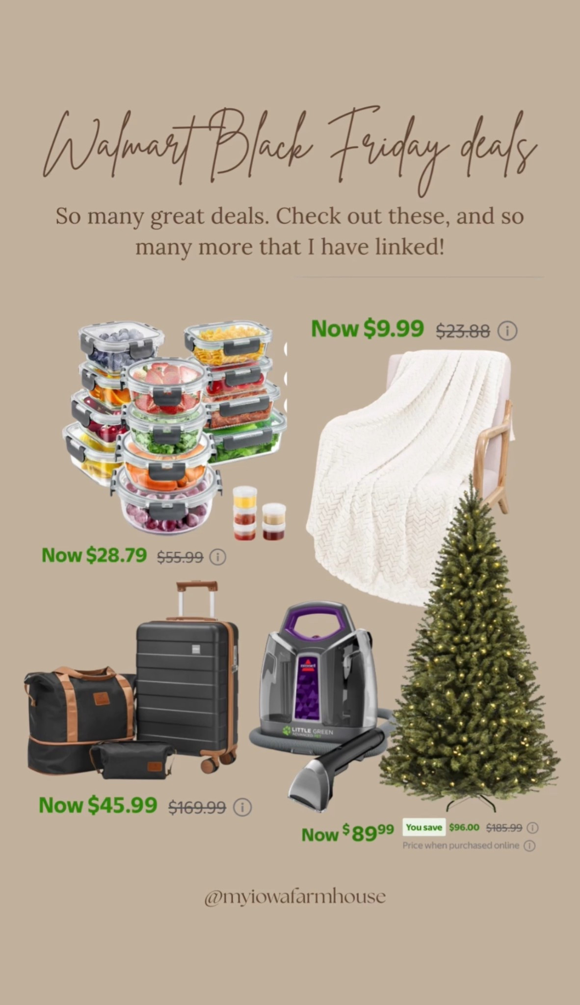 Walmart is having so many black Friday deals right now. These prices are so amazing. I have so many of these deals linked below!

#LTKSaleAlert #LTKCyberWeek #LTKFindsUnder50