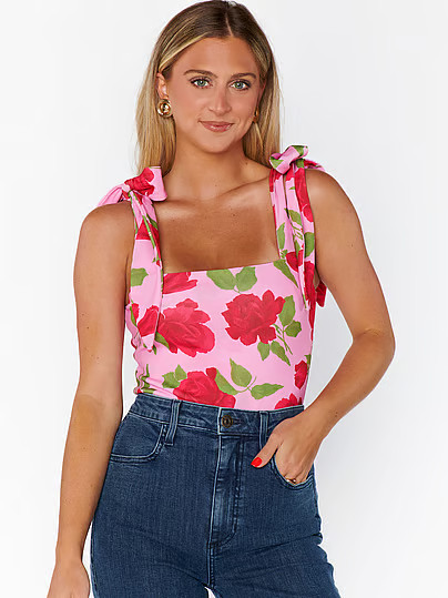 Show Me Your Mumu Gidget Bodysuit, Floral, S - Women's Tops - Victoria's Secret | Victoria's Secret (US / CA )