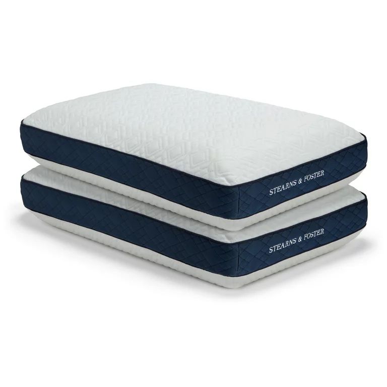 (2 Count) Stearns & Foster Memory Foam Bed Pillow with Cool Touch Cover, Standard Size | Walmart (US)
