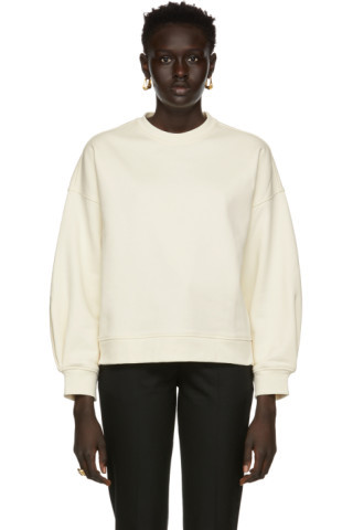 Off-White Organic Cotton Sweatshirt | SSENSE