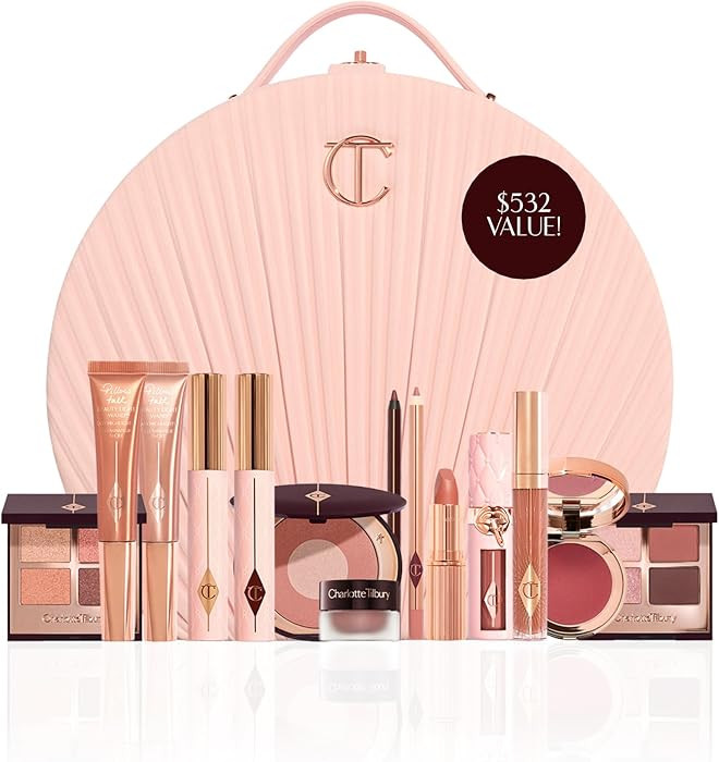 Charlotte Tilbury Pillow Talk Dreams Come True Makeup Kit - Limited Edition 15-Piece Beauty Gift ... | Amazon (US)