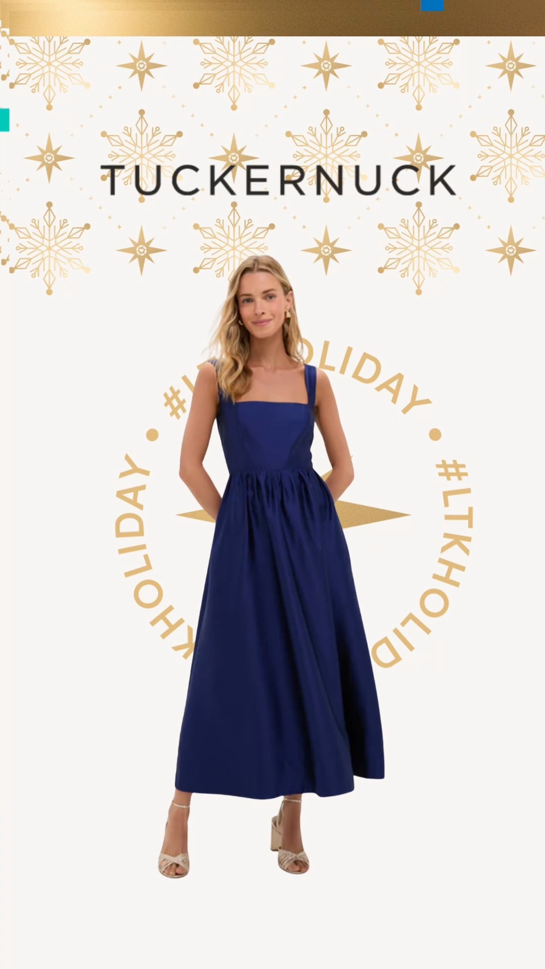✨Truly the best holiday dress! #Tuckernuck is the incredible blend of classy and timeless in fashion form!

#LTKHoliday