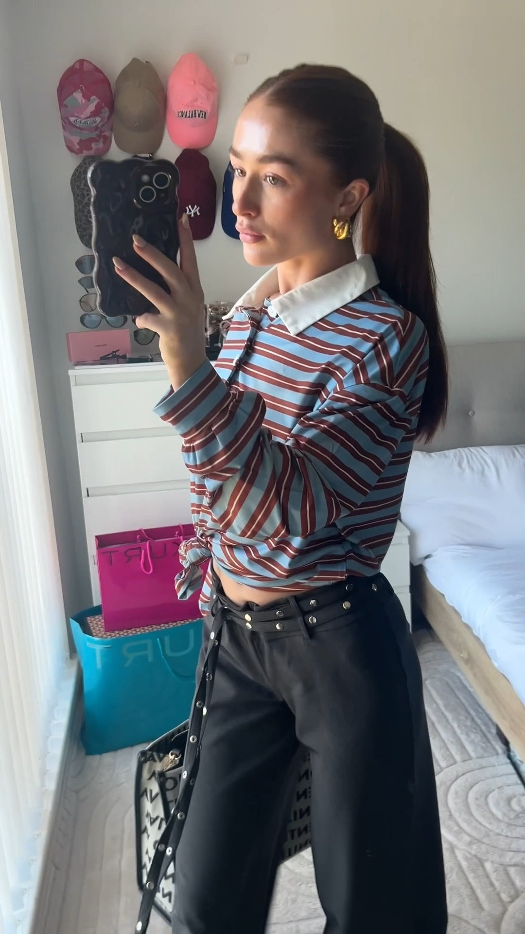 Office outfit of today!

-Stripes -Office inspo -Workwear -Spring -Shirt -Tailored trousers 

#LTKuk #LTKspring #LTKworkwear