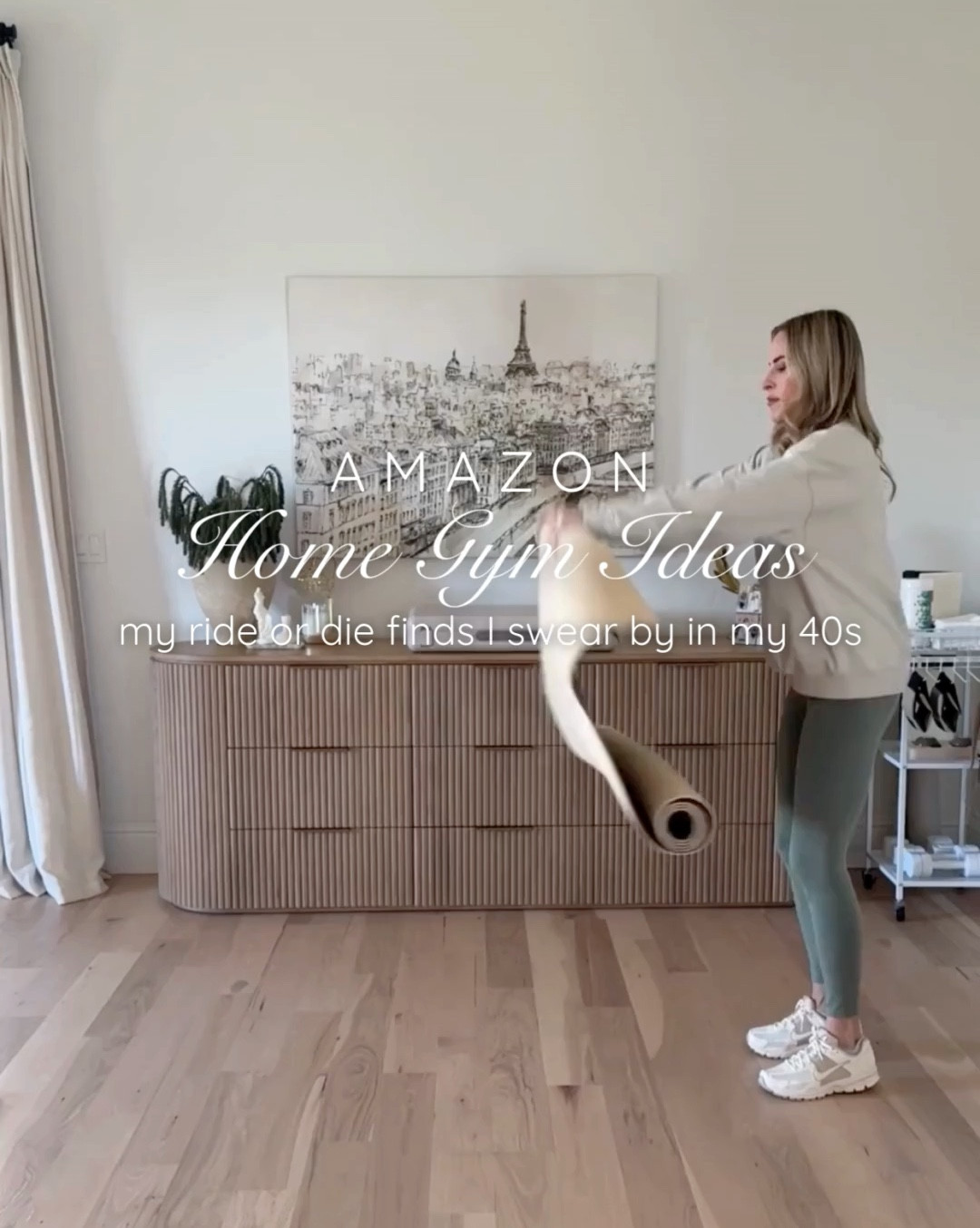 Looking to transform a space into a home gym without large equipment? Check out my ride or die must-have I swear by in my 40s on Amazon! 

#LTKselfcare #LTKActive #LTKHome