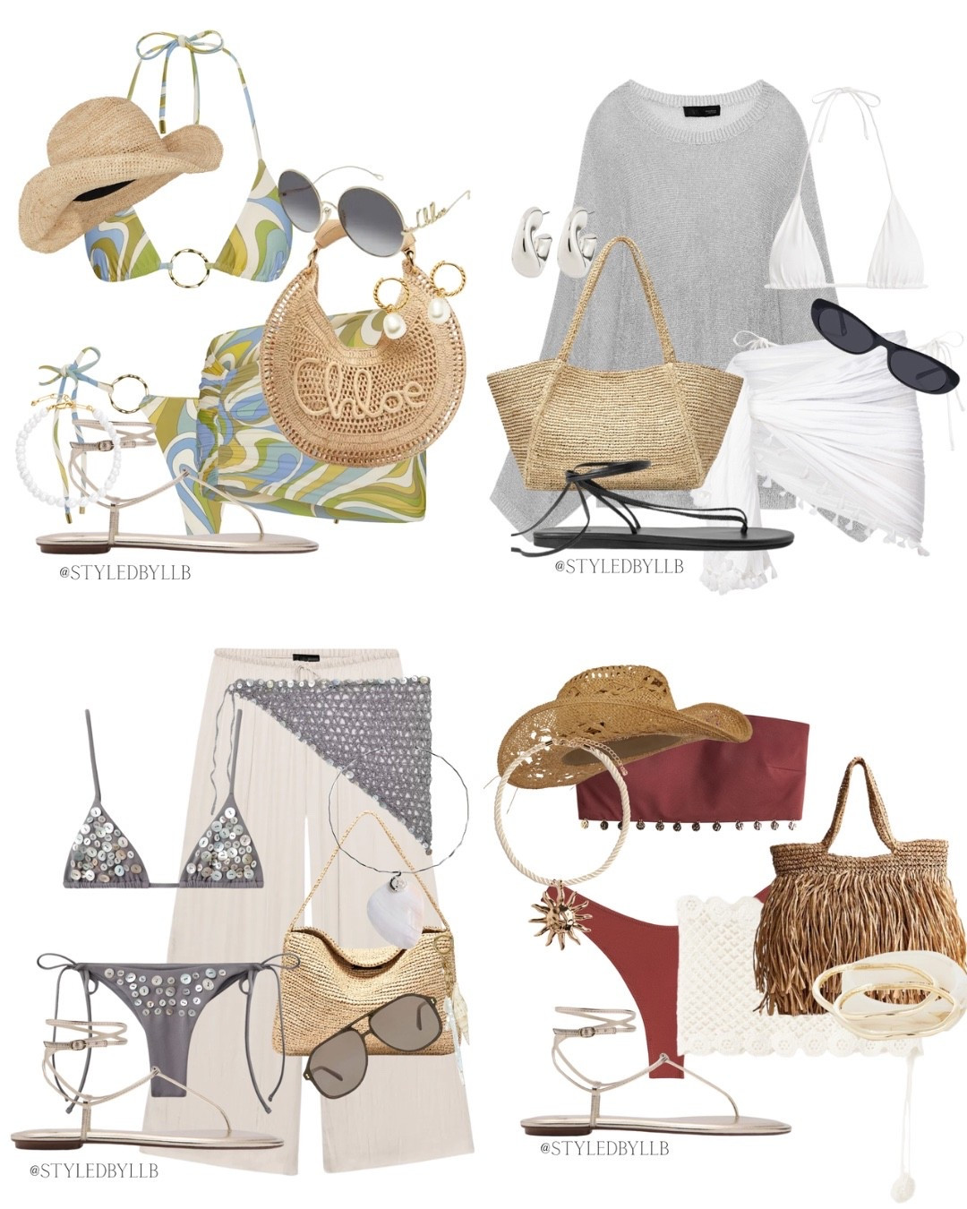 Beach club outfit inspo ✨🐚🌴