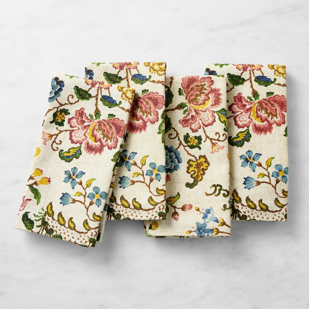 Provençal Floral Napkins, Set of 4 | Williams-Sonoma