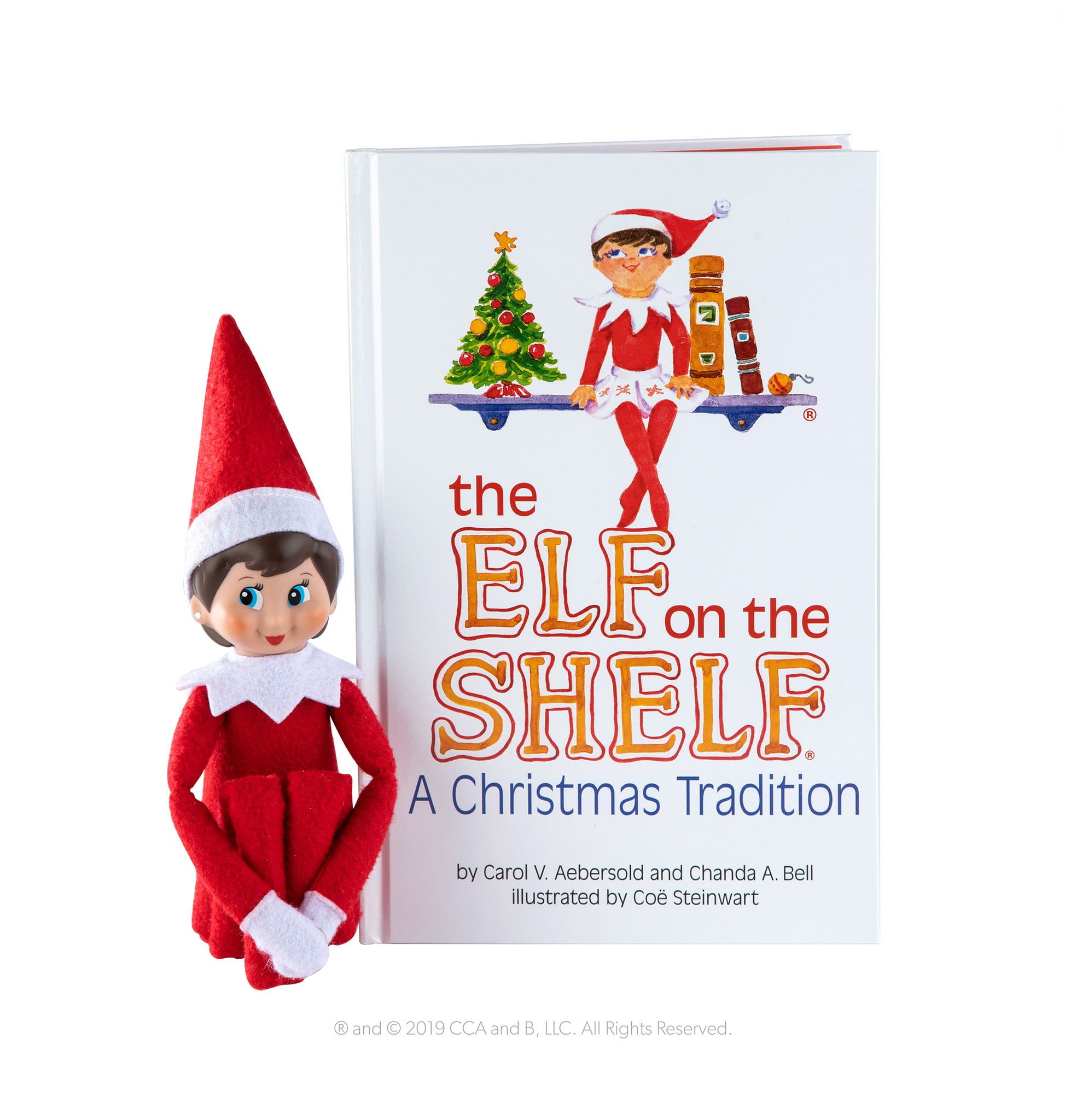 The Elf on the Shelf: A Christmas Tradition - Girl Scout Elf with Blue Eyes - Includes Artfully I... | Walmart (US)