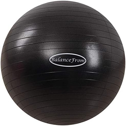 BalanceFrom Anti-Burst and Slip Resistant Exercise Ball Yoga Ball Fitness Ball Birthing Ball with... | Amazon (US)