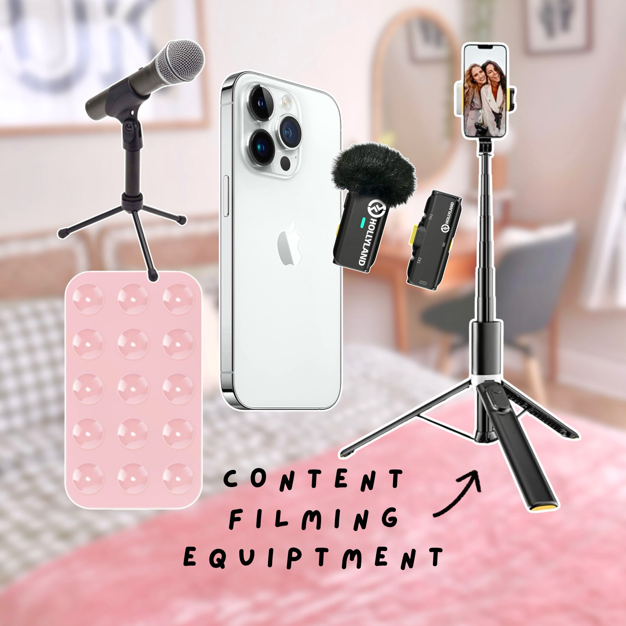 Everything I use to film and edit my social media content