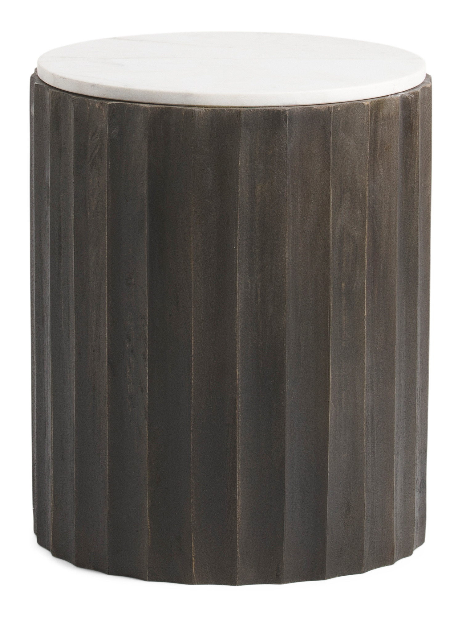 Marble Top Fluted Side Table | Furniture & Lighting | Marshalls | Marshalls