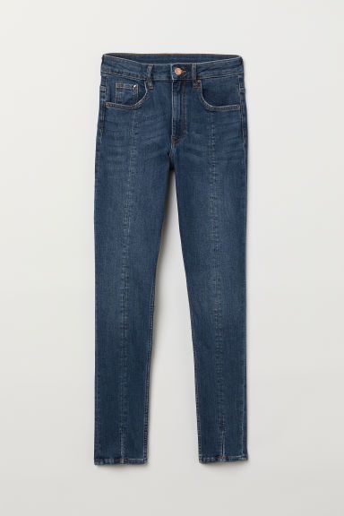 H & M - Skinny High Ankle Jeans - Blue | H&M (US + CA)