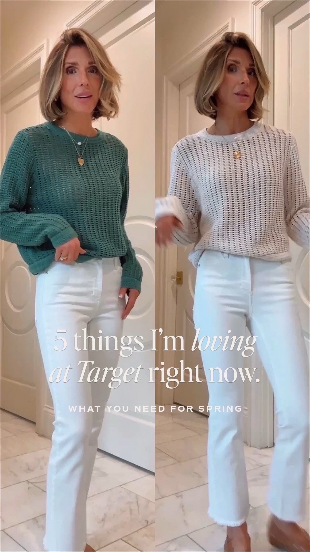 5 things I’m loving at @Target right now 🤍 these are a BEST SELLER this week. 
All styles fit true to size.

#LTKootd