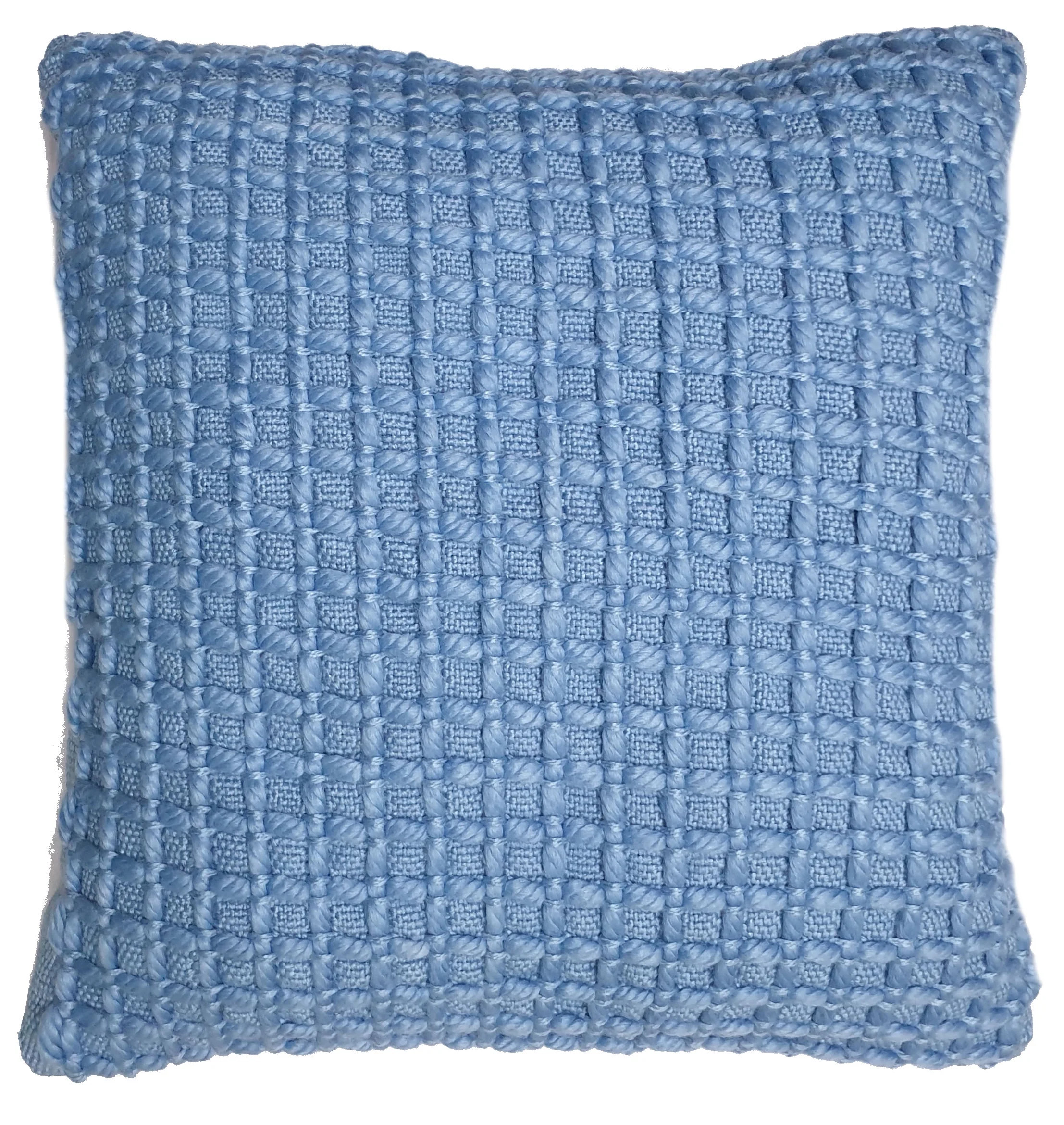 Better Homes & Gardens Blue Grid Pillow | Walmart (US)