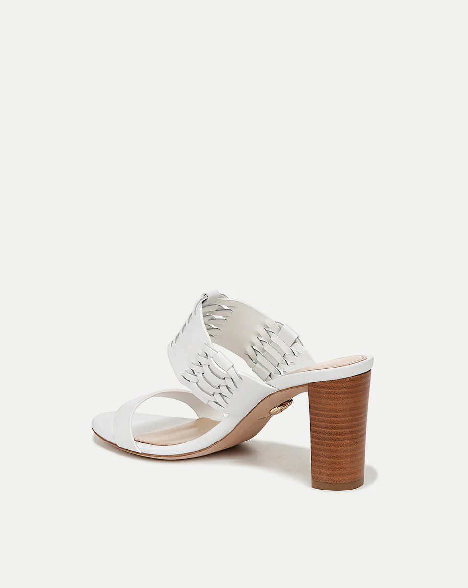 Georgie Leather Sandal | Veronica Beard