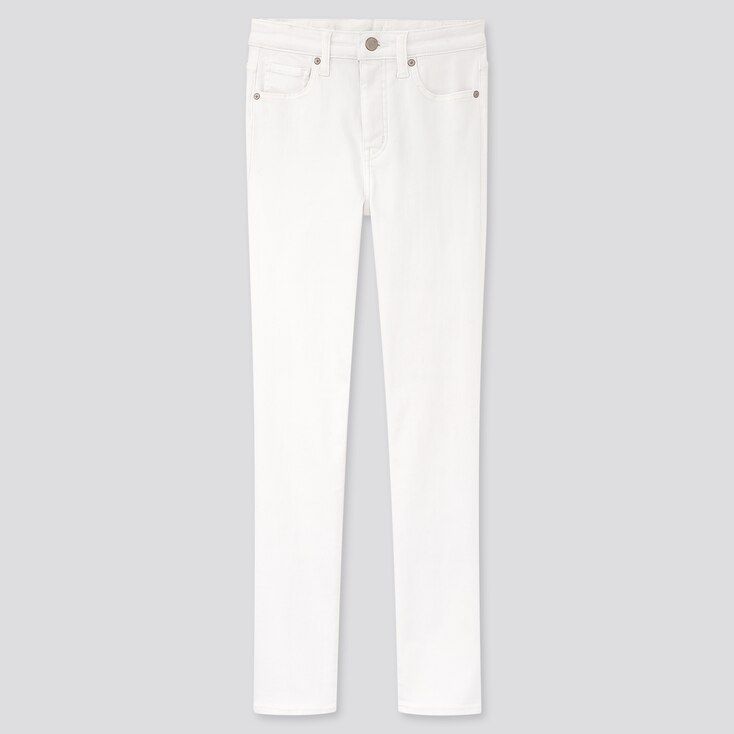 UNIQLO Women's High Rise Skinny Ankle Jeans (Sculpting), White, 28 in. | UNIQLO (US)