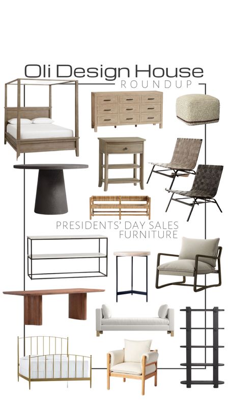 Presidents’ Day sales on furniture

Wood canopy bed, 9 drawer dresser with black pulls, Sherpa pouf ottoman, leather accent chair, wood nightstand with 1 drawer, black round pedestal dining table, black and marble console table, round end table, upholstered accent chair, dining table with pedestal legs, white upholstered lounger, black bookshelf

#LTKhome #LTKsalealert #LTKFind