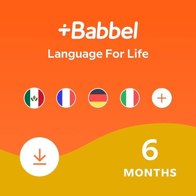 Babbel: Learn a New Language – Choose from 14 Languages including French, Spanish & English - 6... | Amazon (US)