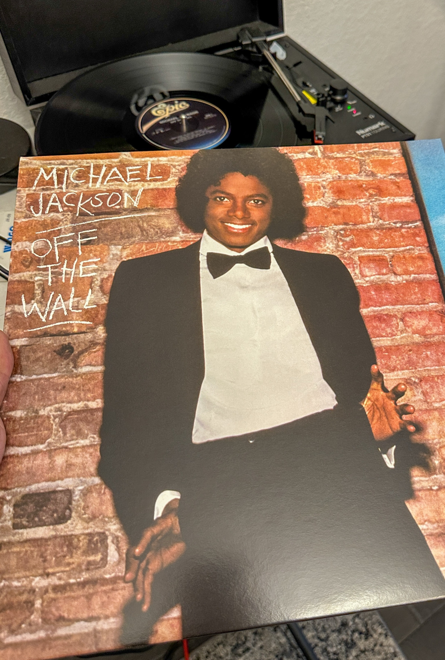 Our son has been really into Michael Jackson lately. I ordered this Michael Jackson, Off the Wall Vinyl. #OfftheWall #MichaelJackson #VinylRecords #Albums #RecordPlayer 

#LTKHome