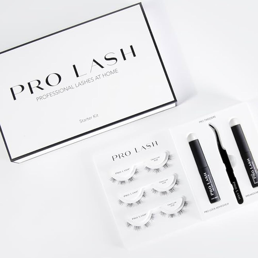 Pro Lash Starter Kit | Professionally Styled - Soft and Comfortable Lash Extension with 3 Set of ... | Amazon (US)