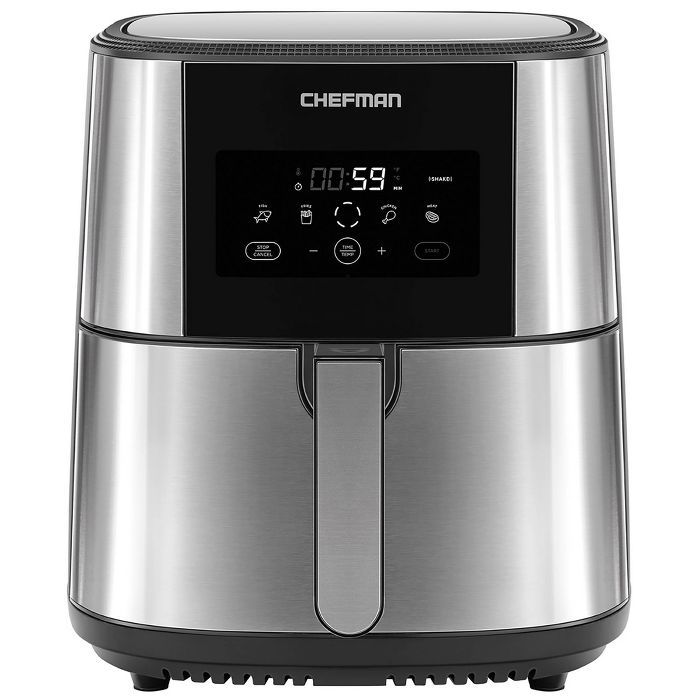 Chefman 8qt Digital Air Fryer - Silver | Target
