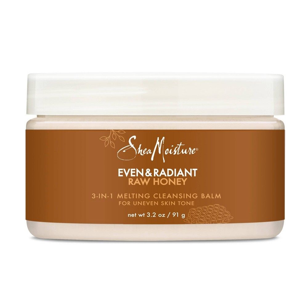 SheaMoisture Even & Radiant Raw Honey 3-in-1 Cleansing Balm - 3.2oz | Target