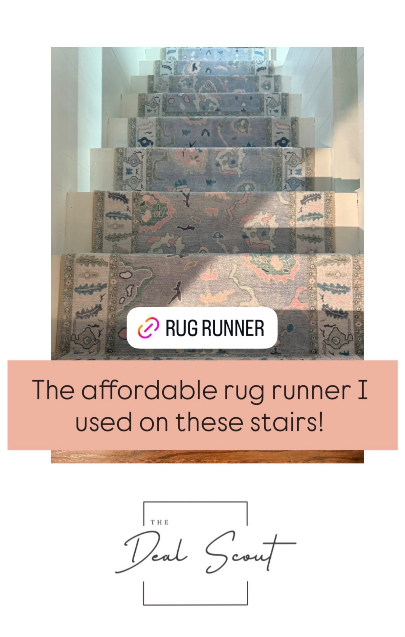 The rug runner I used on basement steps! 

#LTKHome #LTKdayinmylife #LTKSaleAlert