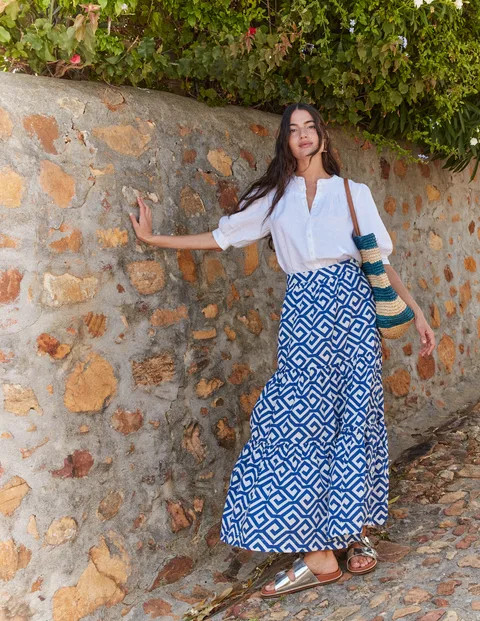 Ada Linen Top | Boden (US)