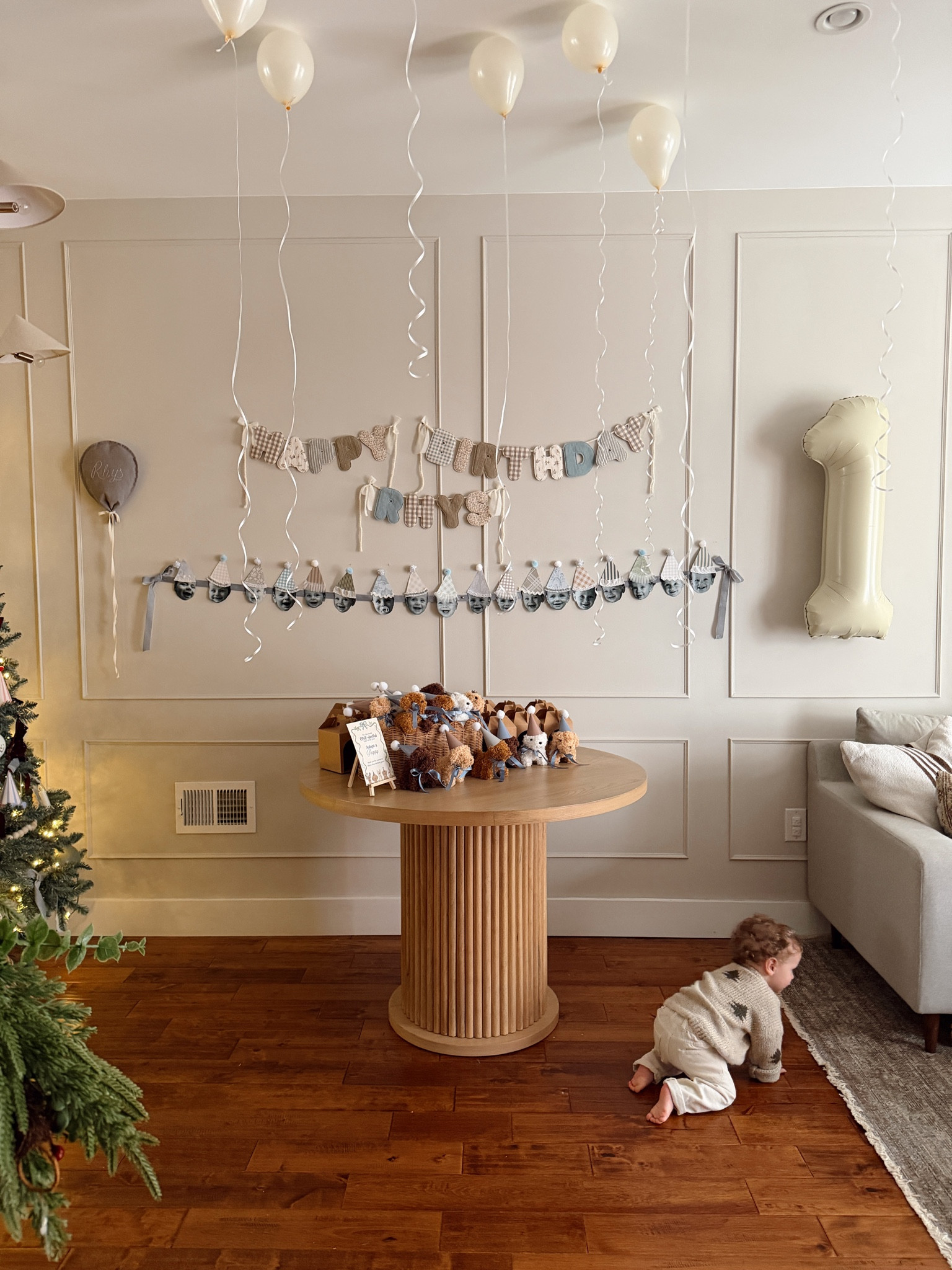 Happy first birthday to Rhys! I had SO much fun decorating for Rhys's fist birthday party! 

#LTKHome #LTKBaby