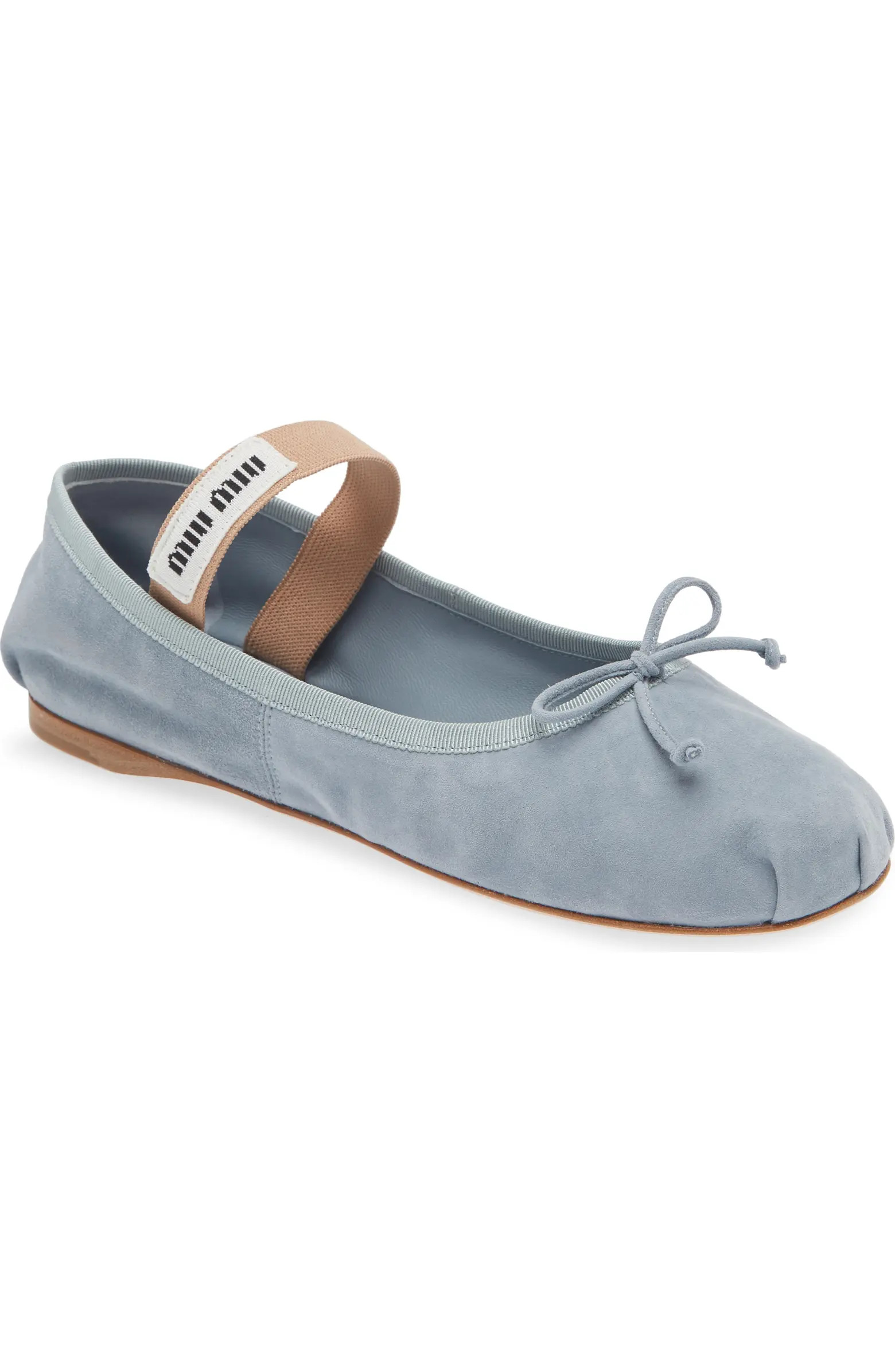 Lea Logo Ballerina Flat (Women) | Nordstrom