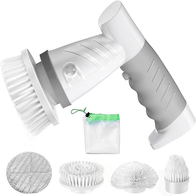 SZFIXEZ Electric Spin Scrubber Cordless Electric Cleaning Brush for Bathroom Electric Spin Cleane... | Amazon (US)