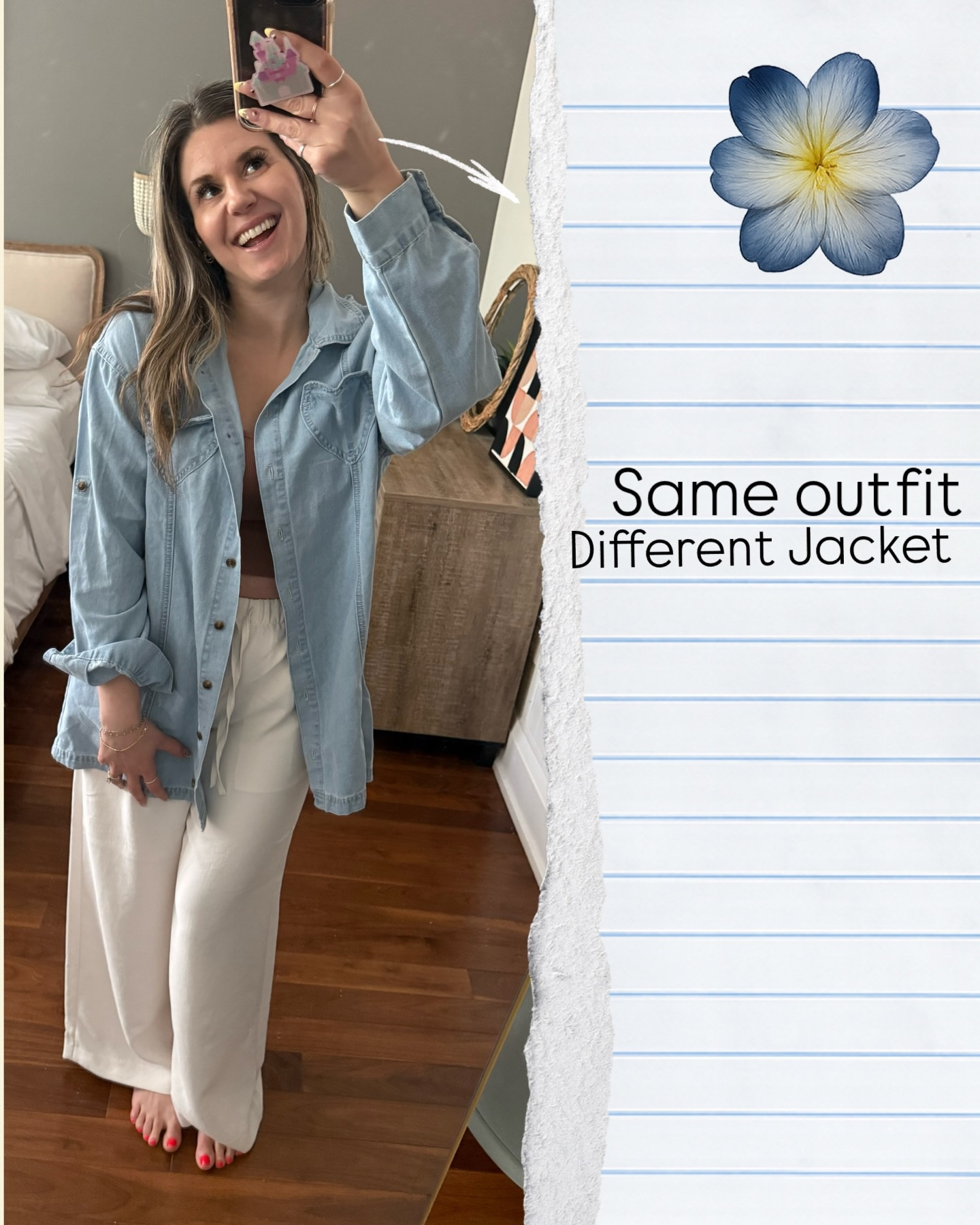 Which do you like best?! Same outfit different jacket on top can completely change the outfit. ✨💕
.
Download the SHEIN App to check out these amazing stores and unlock the latest fashion trends anytime, anywhere!
Search & follow WESTFADE,Swim Chicciaon SHEIN and use FCA5tinytrendsbyma127 to enjoy exclusive discounts! 
@sheinofficial @shein_ca#SHEINtrends #outfitideas
#ad

.
Store Name:WESTFADE
🆔 369966352
🔗 https://shein.top/bagp6zx

Store Name:WESTFADE
🆔 147605429
🔗 https://shein.top/9yi44vo

Store Name:WESTFADE
🆔 390054690
🔗 https://shein.top/p0ye3kl

Store Name:WESTFADE
🆔 184905597
🔗 https://shein.top/tkolfke

Store Name:Swim Chiccia
🆔 380674346
🔗 https://shein.top/5erwvyz