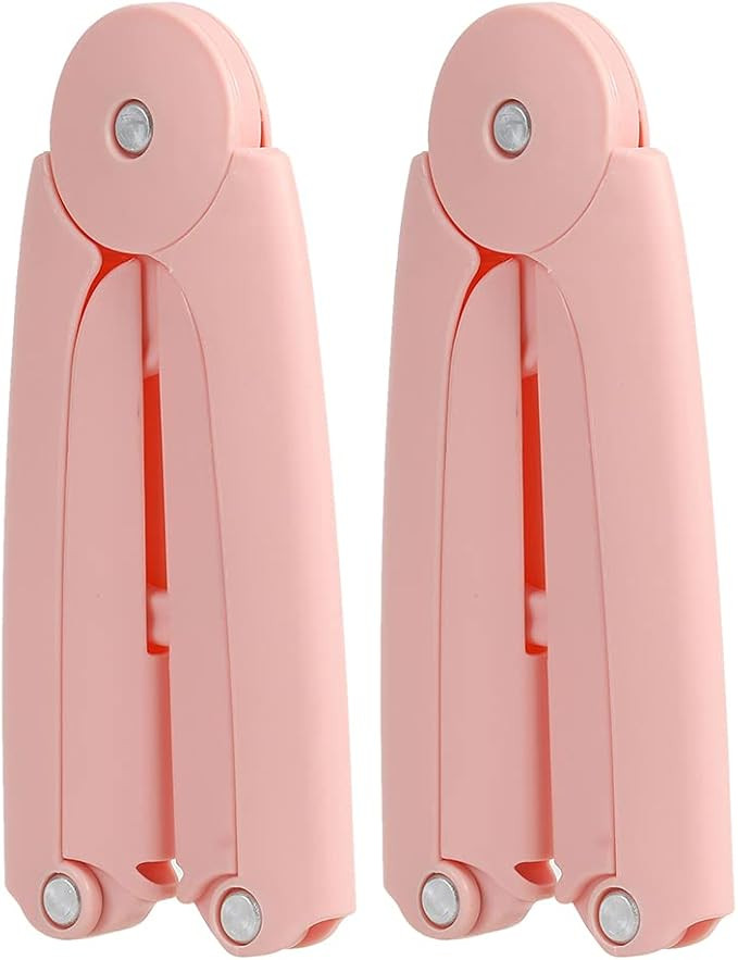 Travel Hangers Foldable - Portable Hangers, Multi-Functional & Mini Hanger for Women Travel - 2 P... | Amazon (US)