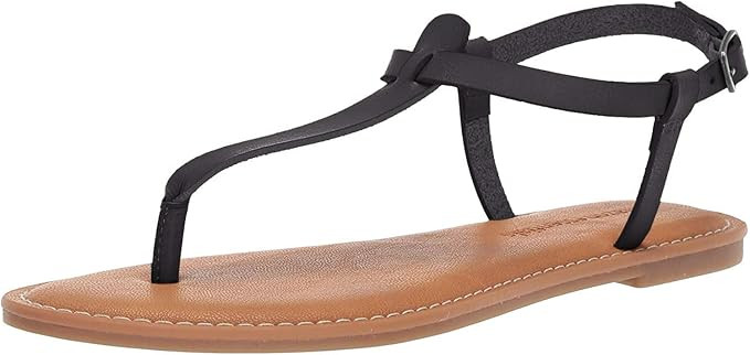 Amazon Essentials Women's Casual Thong Sandal with Ankle Strap | Amazon (US)