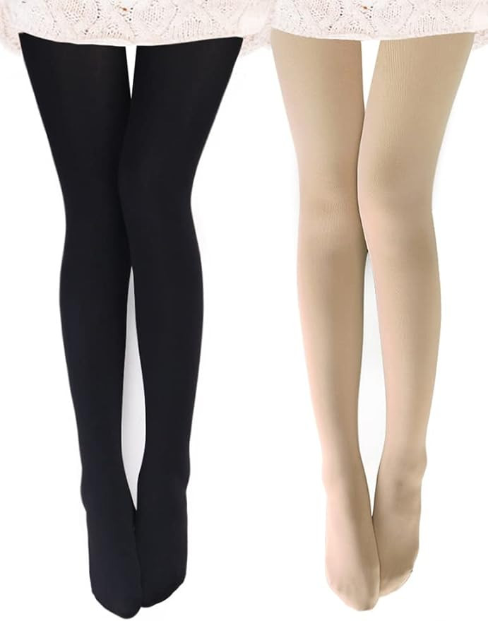 VERO MONTE Womens Opaque Fleece Lined Tights Colorful Warm Winter Thermal Tights | Amazon (US)