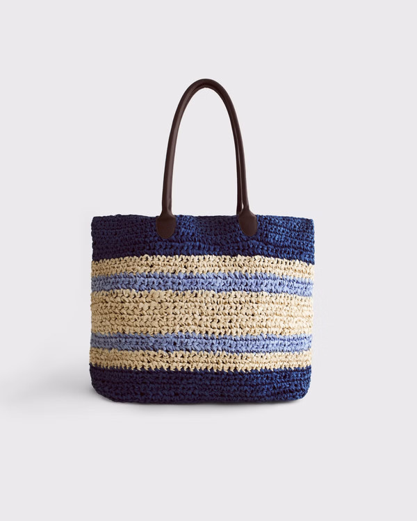 Striped Resort Tote Bag | Abercrombie & Fitch (US)