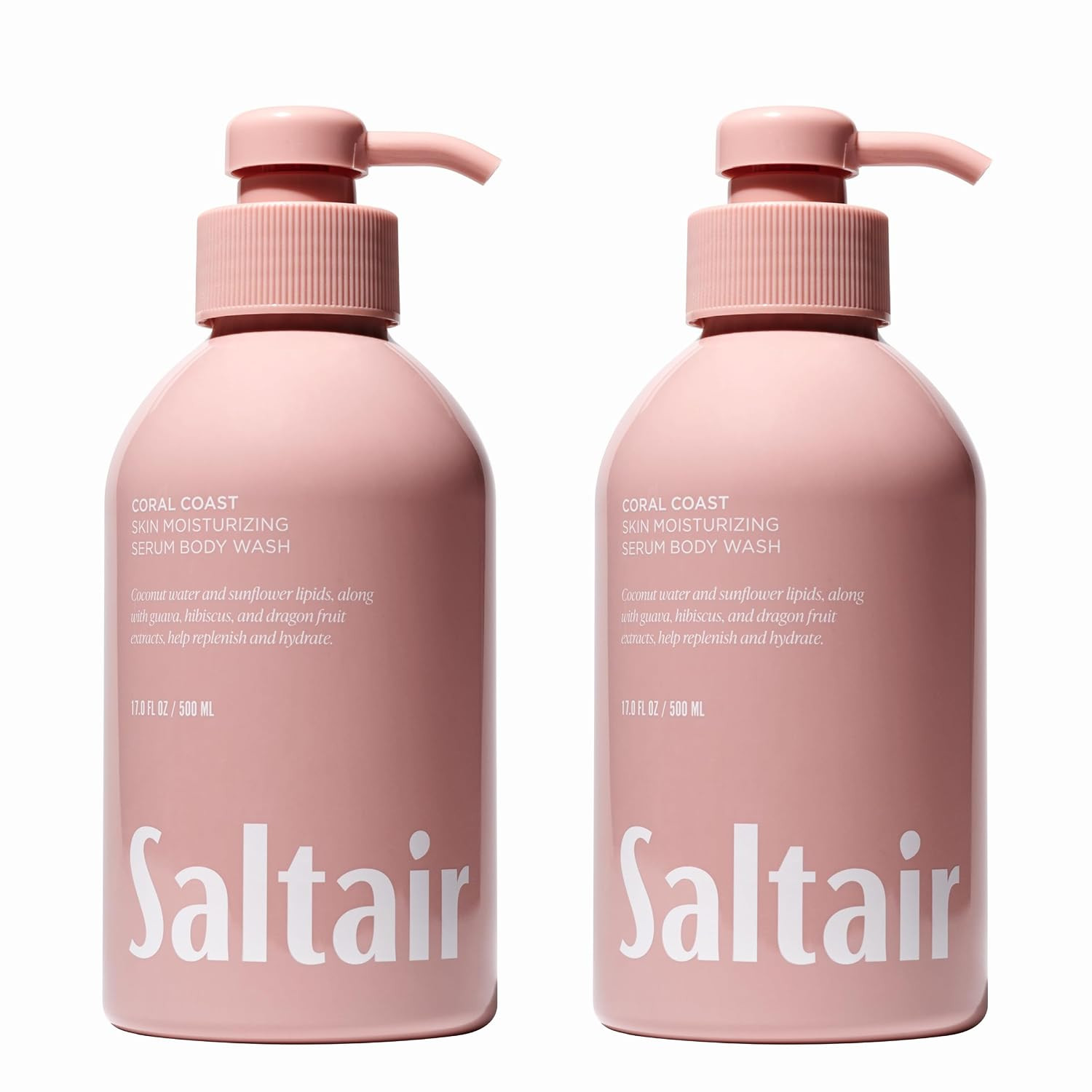 Saltair Body Wash 2-Pack | Coral Coast Moisturizing Shower Gel | 2x 17oz | Amazon (US)