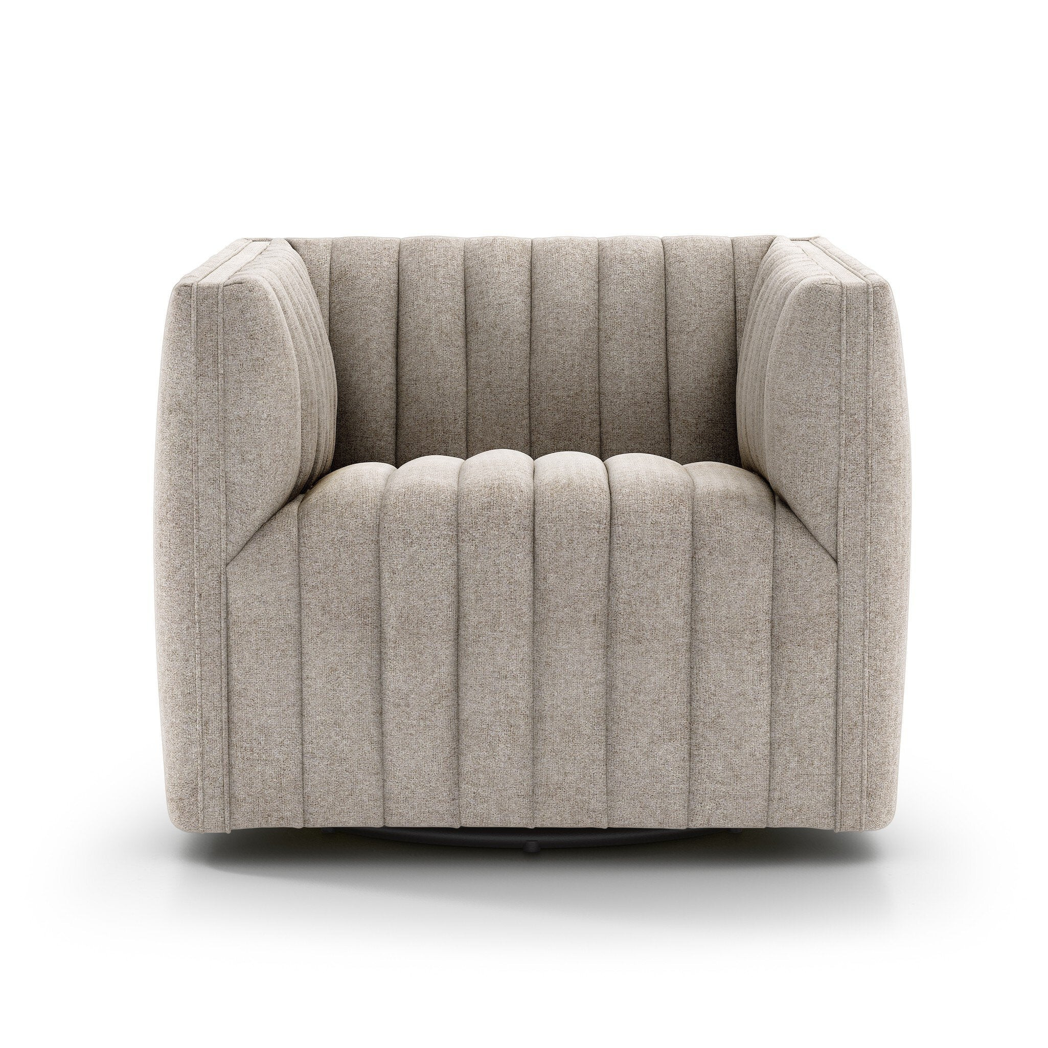 Augustine Swivel Chair - Orly Natural | ready to ship! | Eco Chic Home