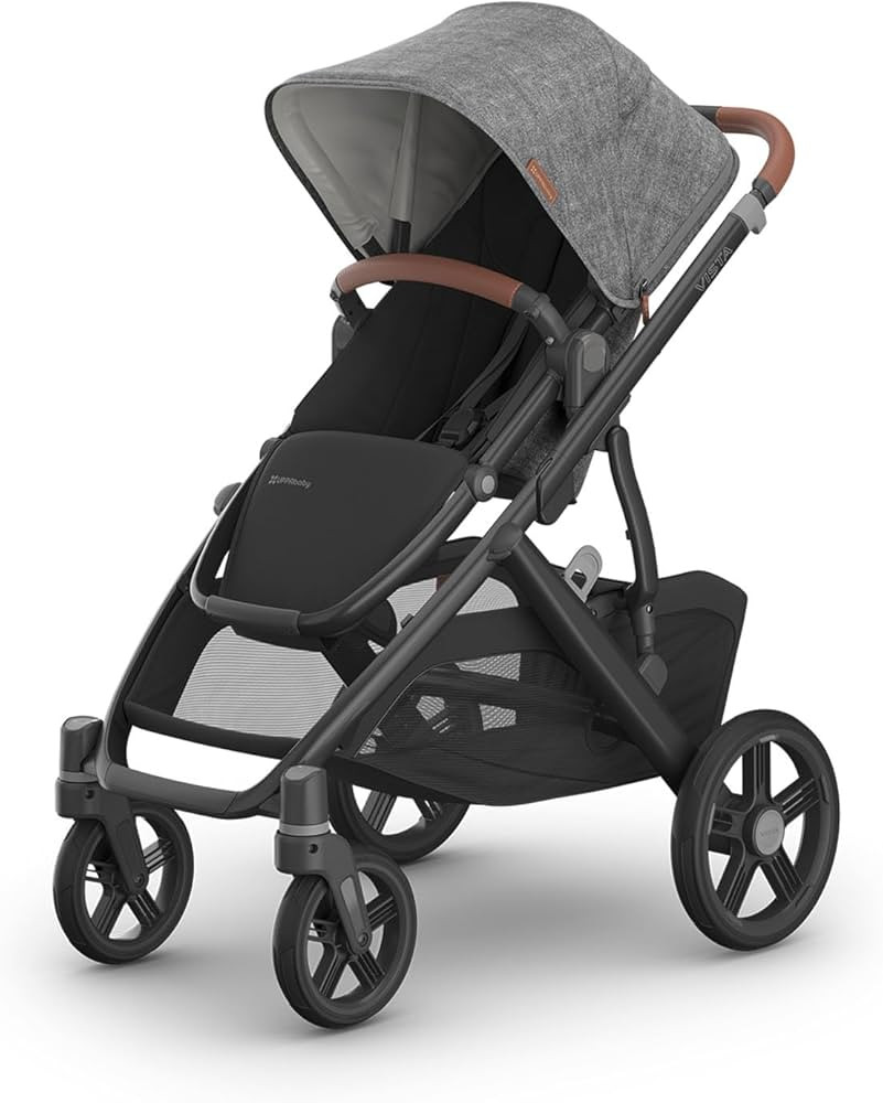 UPPAbaby Vista V3 Stroller - Full-Size Single-to-Double Stroller System - Toddler Seat, Bug Shiel... | Amazon (US)