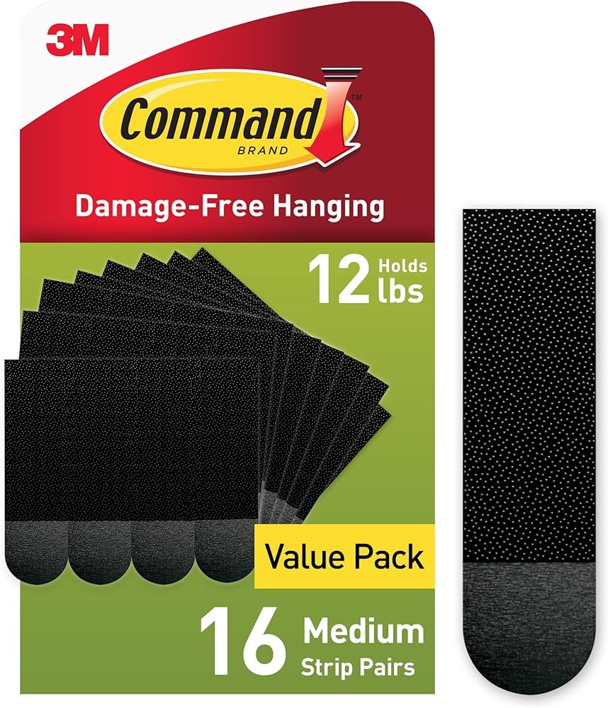 Command Medium Picture Hanging Strips, Damage Free Hanging Picture Hangers, No Tools Wall Hanging... | Amazon (US)