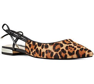 Nine West Leopard Flats - Rosa | QVC