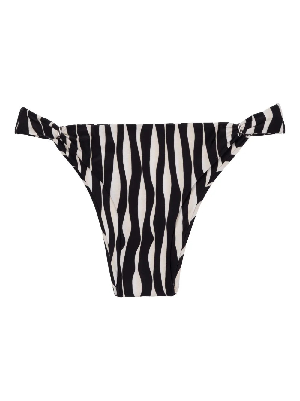 Lenny Niemeyer zebra-print bikini bottom - Black | Farfetch Global