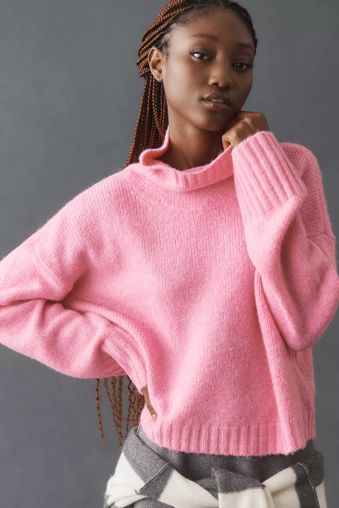 The Lennon Wide-Sleeve Turtleneck Sweater by Pilcro | Anthropologie (US)
